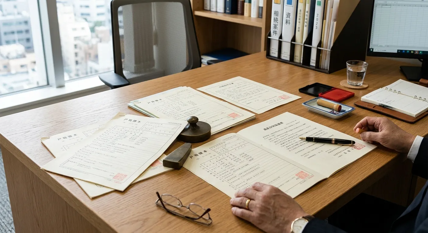 代襲相続に必要な戸籍書類のイメージ