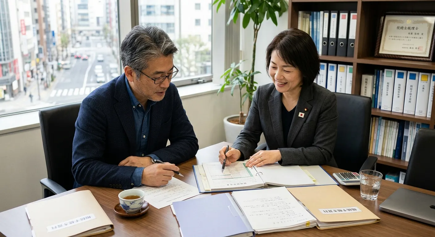 税理士に相談する日本人のイメージ