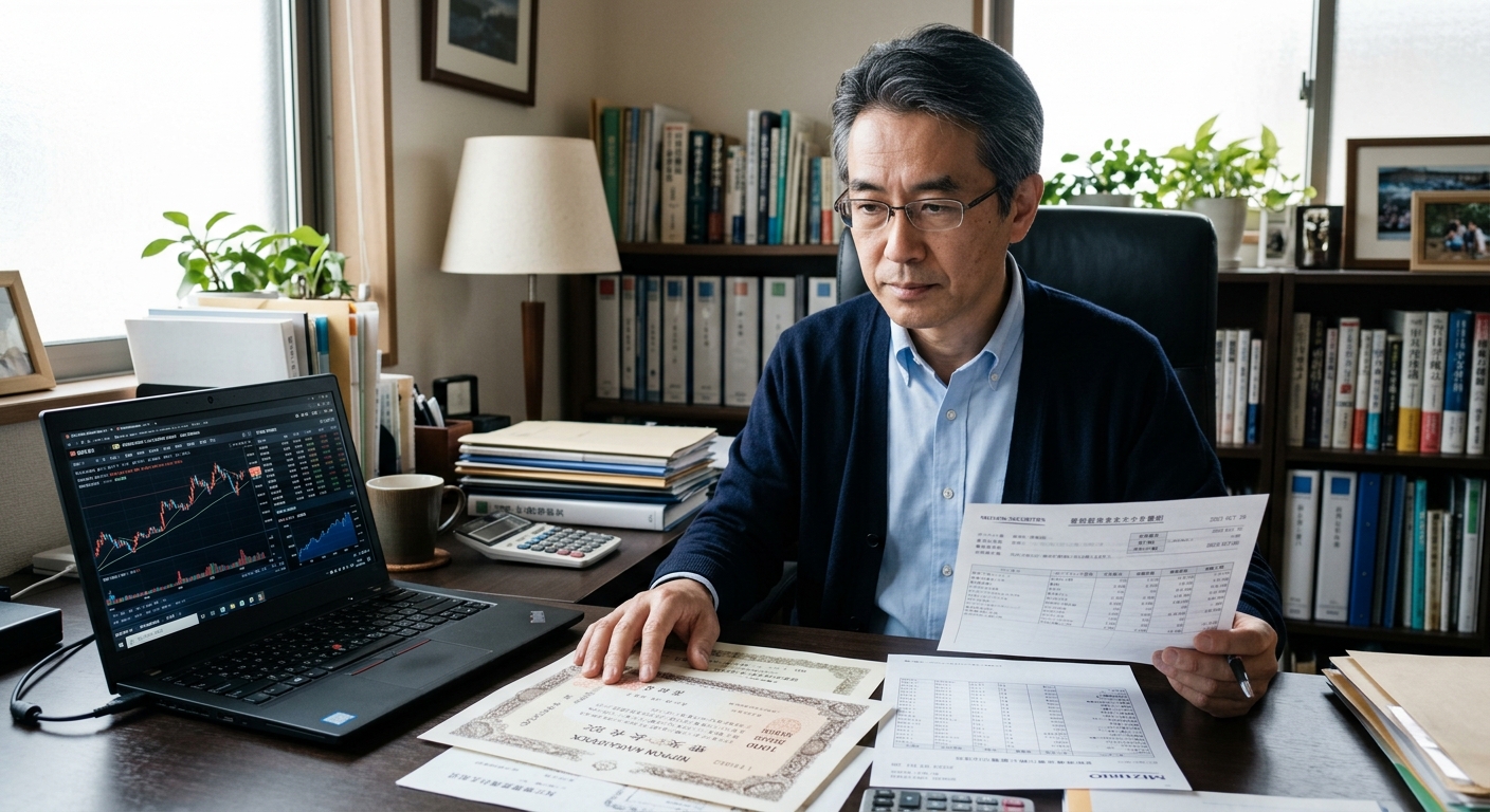 株式・投資信託の相続手続き｜証券口座と書類を確認する