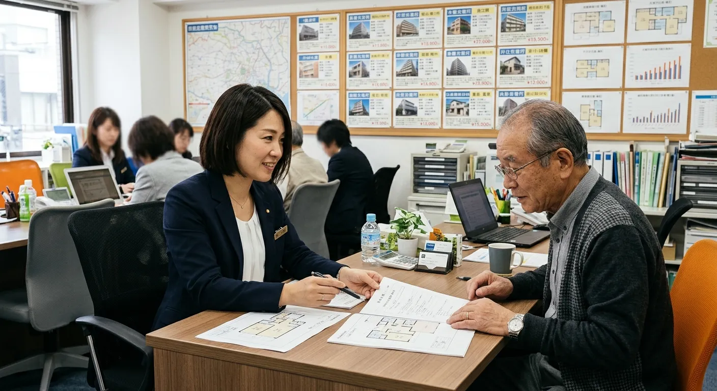 相続した不動産の売却と確定申告のイメージ