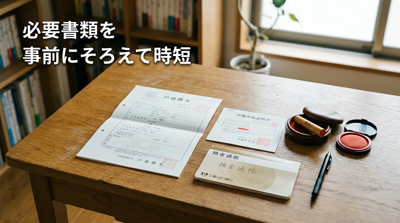 銀行相続手続きに必要な書類一覧