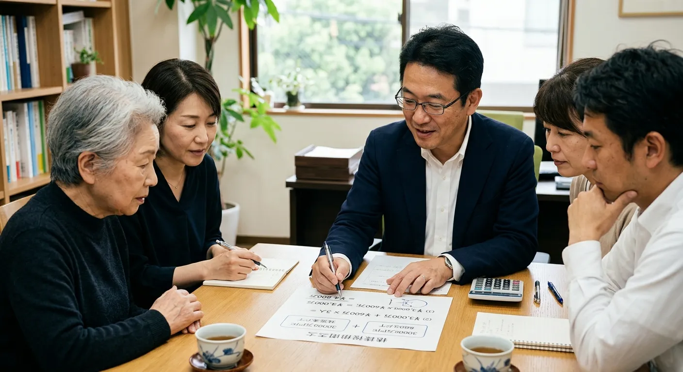 相続税の基礎控除額の計算イメージ